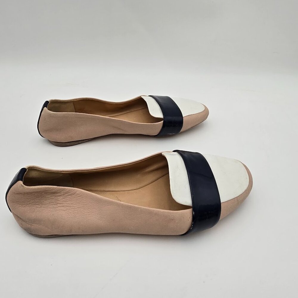Reed Krakoff Leather ballet flats tri-color